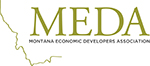 Montana Economic Developers Association (MEDA) Logo